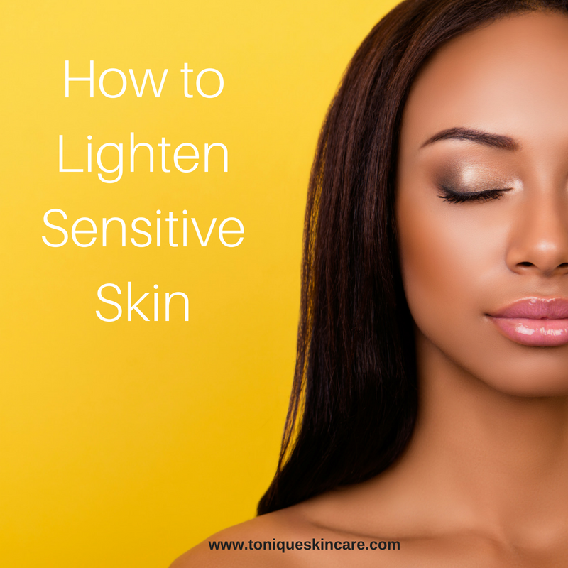 How to Sensitive Skin - Tonique Skincare